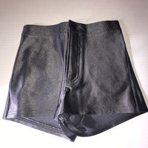 American Apparel Sz XS Disco High-waisted Shorts